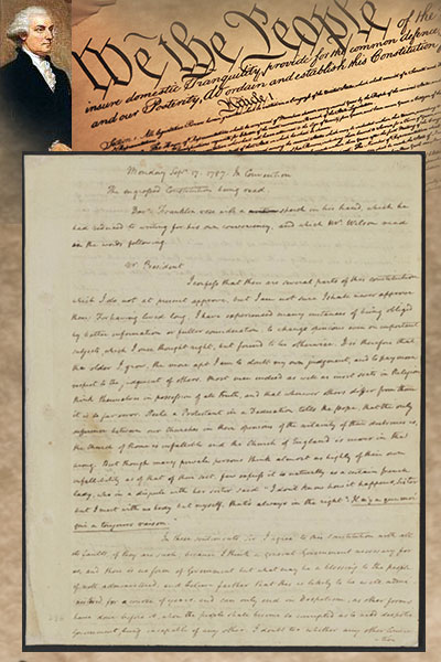 James Madison Notes Constitutional Convention